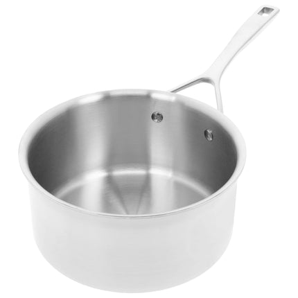 DEMEYERE Essential 5 1.4 L 18/10 Stainless Steel Round Sauce Pan, Silver