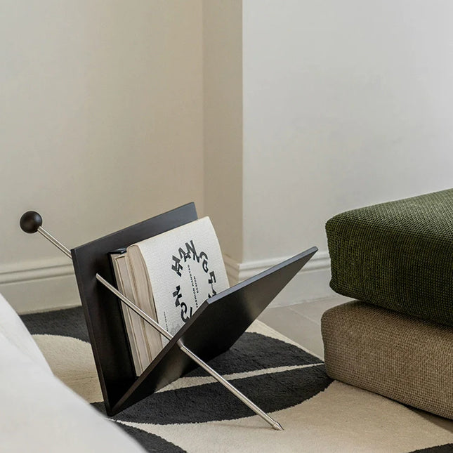 V-Shaped Modern Magazine Rack-0
