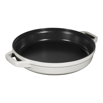 STAUB Stackable Set Stackable Set 3 Piece Cast Iron, White Truffle