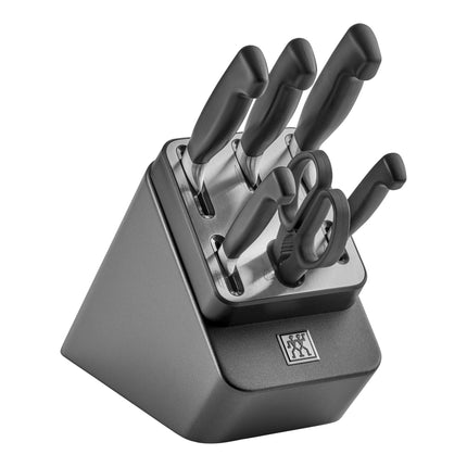 ZWILLING **** Four Star 7 Piece, Knife Block Set, Anthracite