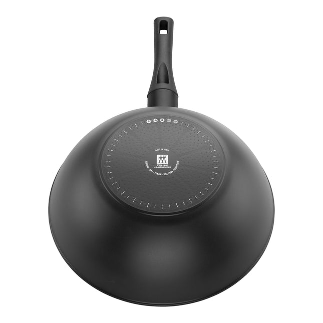ZWILLING Madura Plus Wok, 30 cm / 12 inch, Aluminum, Titanium-Reinforced Ceramic Non-Stick Coating