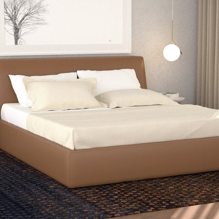 Housse de couette Basic beige-0