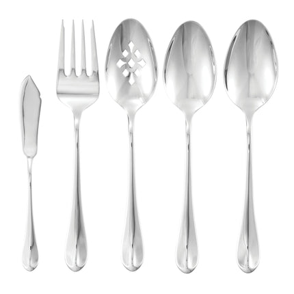 HENCKELS Allegro 45 Piece Flatware Set Polished-1