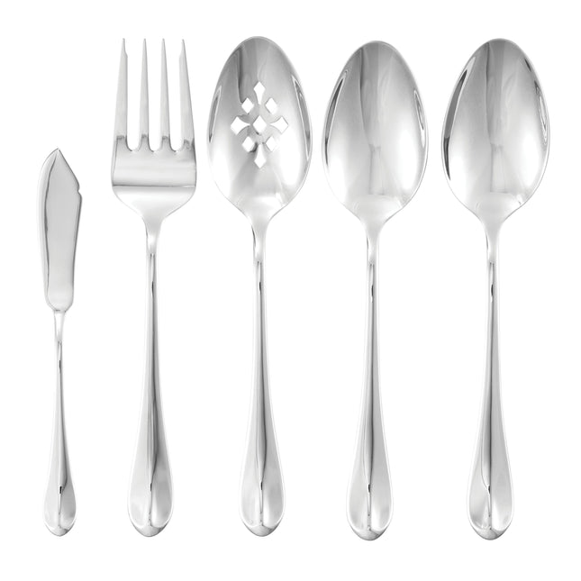 HENCKELS Allegro 45 Piece Flatware Set Polished-1