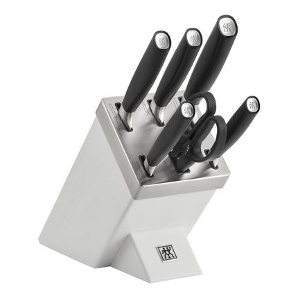 ZWILLING All * Star 7 Piece Knife Block Set, Silver