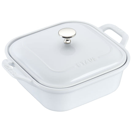 STAUB Ceramique Mixed Baking Dish Set White 4 Piece-2