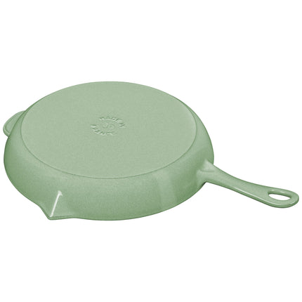 STAUB Pans 30 cm / 12 inch Cast Iron Frying Pan, Sage-1