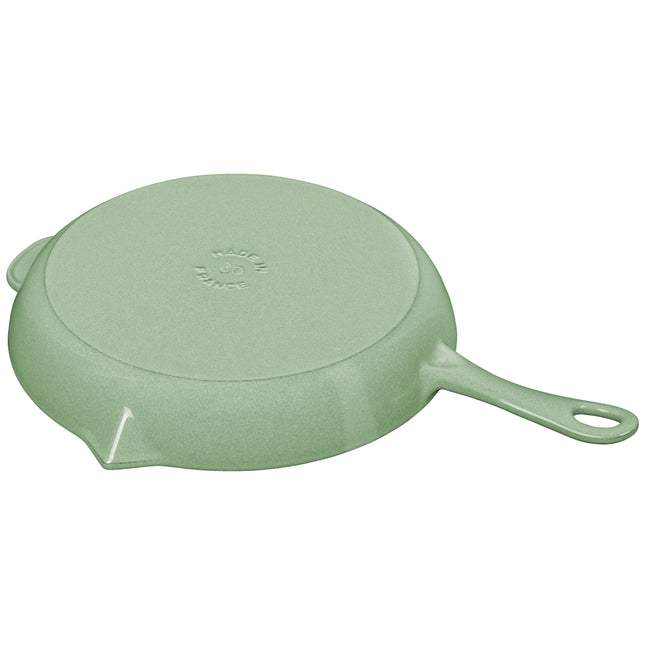 STAUB Pans 30 cm / 12 inch Cast Iron Frying Pan, Sage-1