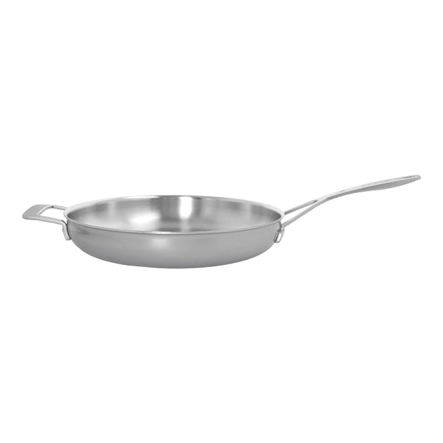 DEMEYERE Industry 5-Ply 12.5-inch Stainless Steel Fry Pan with Helper Handle-0