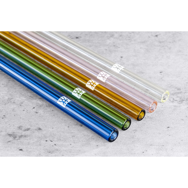 ZWILLING Sorrento Glass Straws-1