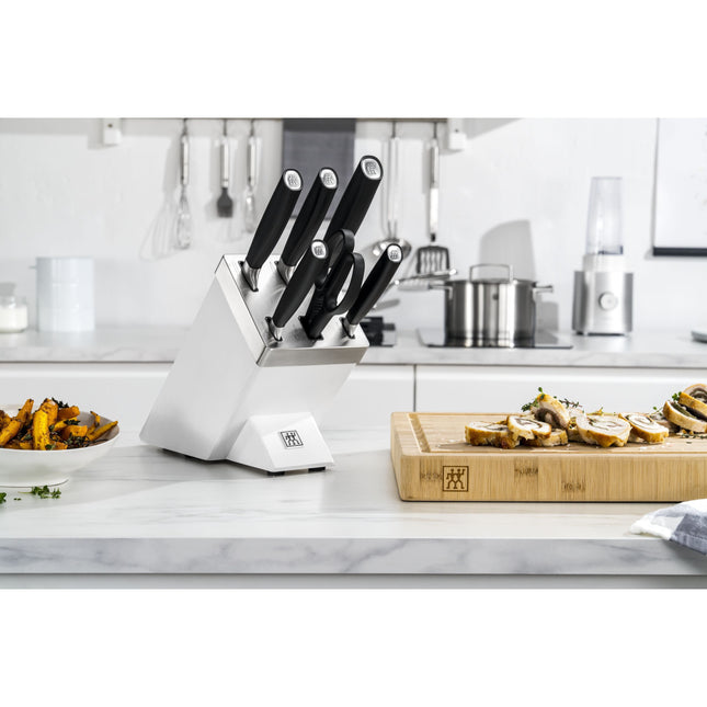 ZWILLING All * Star 7 Piece Knife Block Set, Silver
