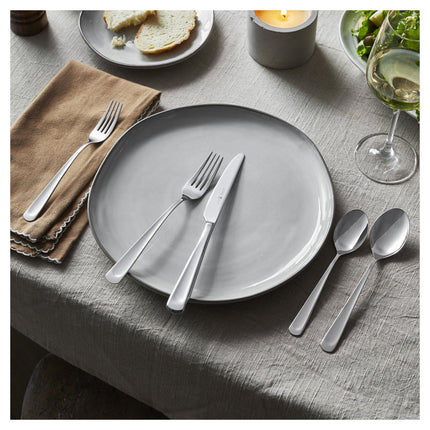 HENCKELS Silvano 53 Piece Flatware Set Polished-2