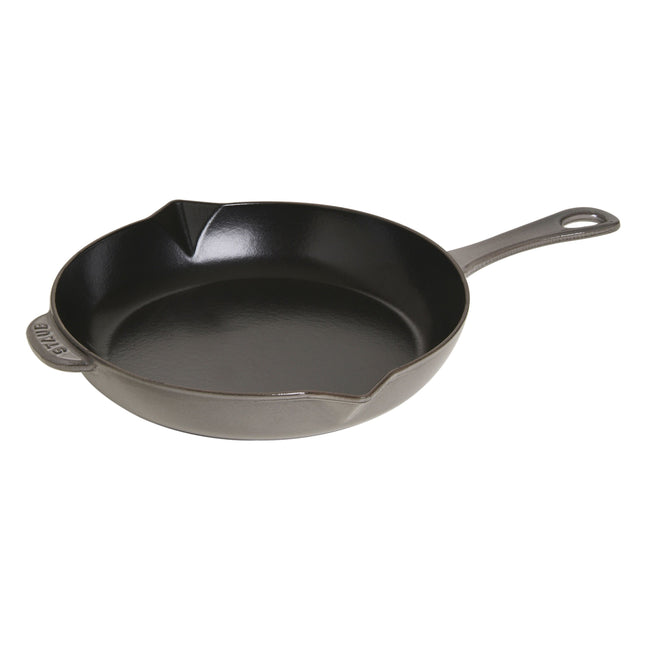 STAUB Pans 2 Piece Cast Iron Fry Pan Set