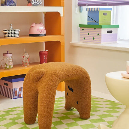 Adorable Cat Face Stool-2