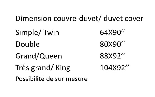 Housse de couette Estelle (incluant un coussin décoratif)-1