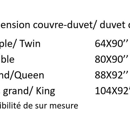 Housse de couette Sylvia (incluant un coussin décoratif)-2