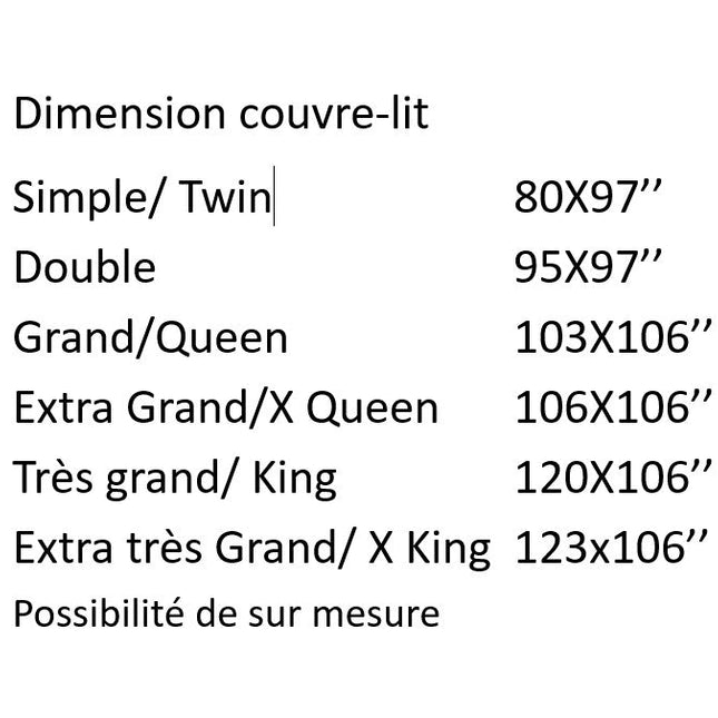 Couvre-lit réversible Polka beige-1